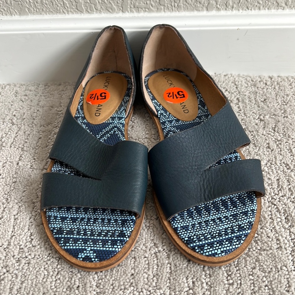 Blue Lucky Brand Women’s Sandals